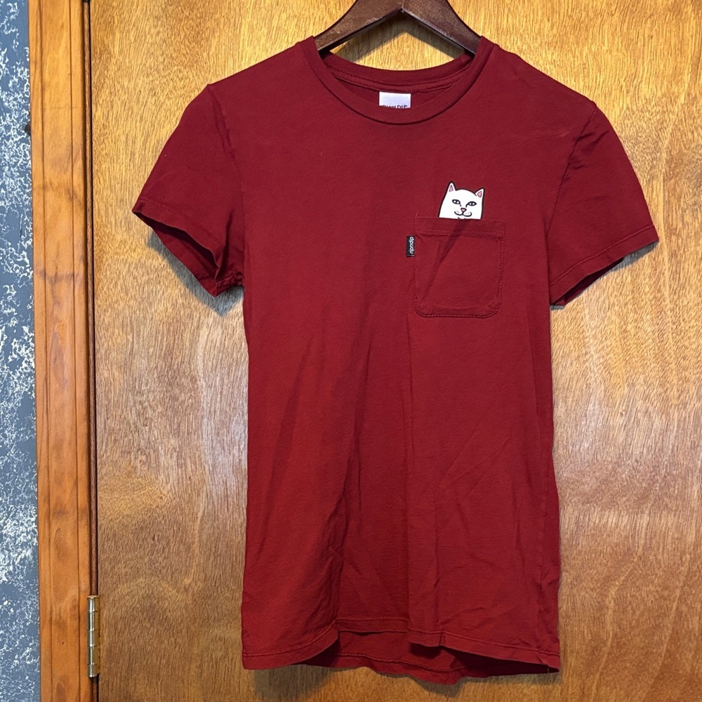 Ripndip Red Short Sleeve Tee S